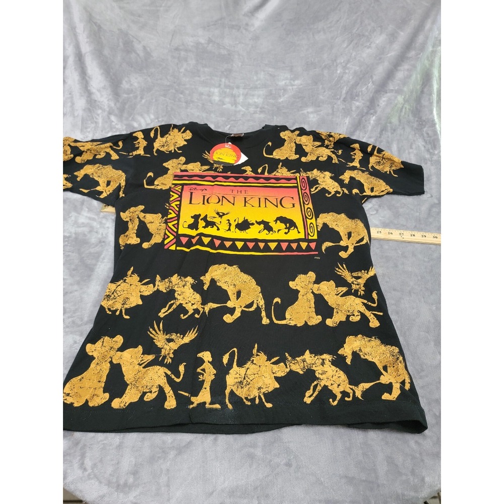 NWT Disney The Lion King Promo T-Shirt Vtg 90s All Over Print Jerry Leigh Tag